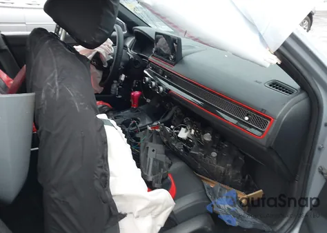 2022 Honda Civic Sport из США, поврежденный, VIN 2HGFE2F53NH591763